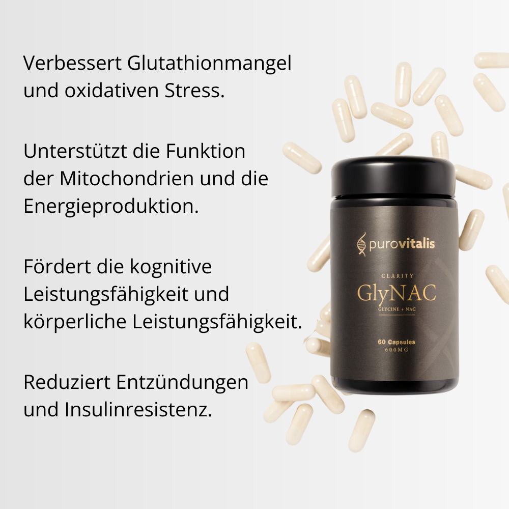 GlyNAC - PuroVitalis Kapseln 60 Stück