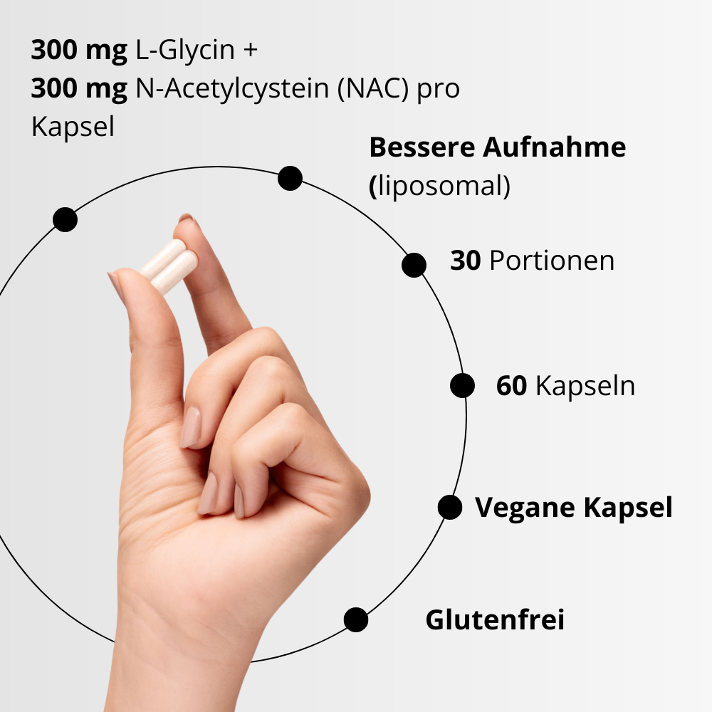 GlyNAC - PuroVitalis Kapseln 60 Stück