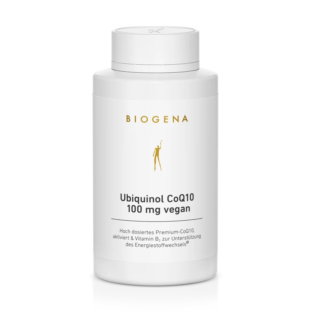 Ubiquinol CoQ10 100 mg vegan Biogena capsules 60 pieces