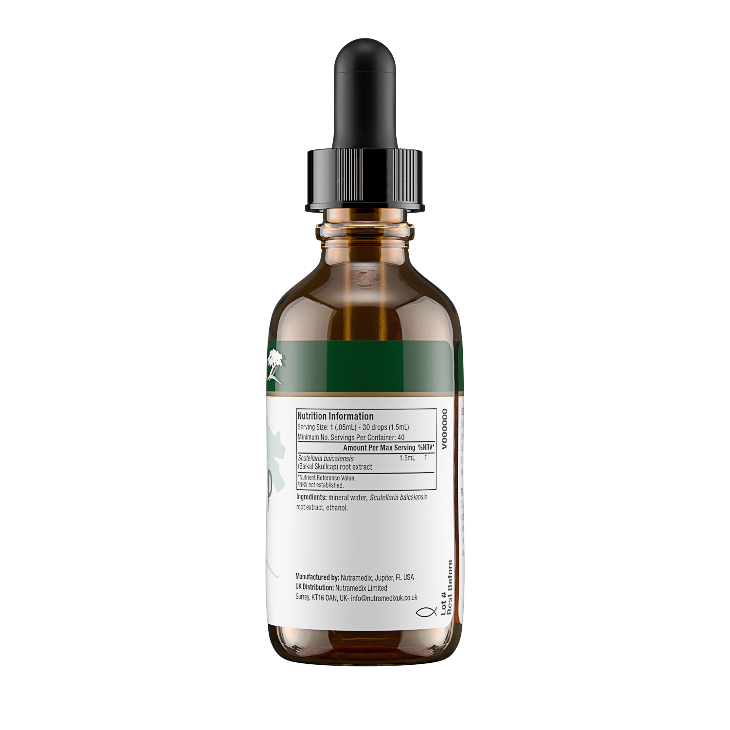 Baikal Skullcap NutraMedix drops 60 ml