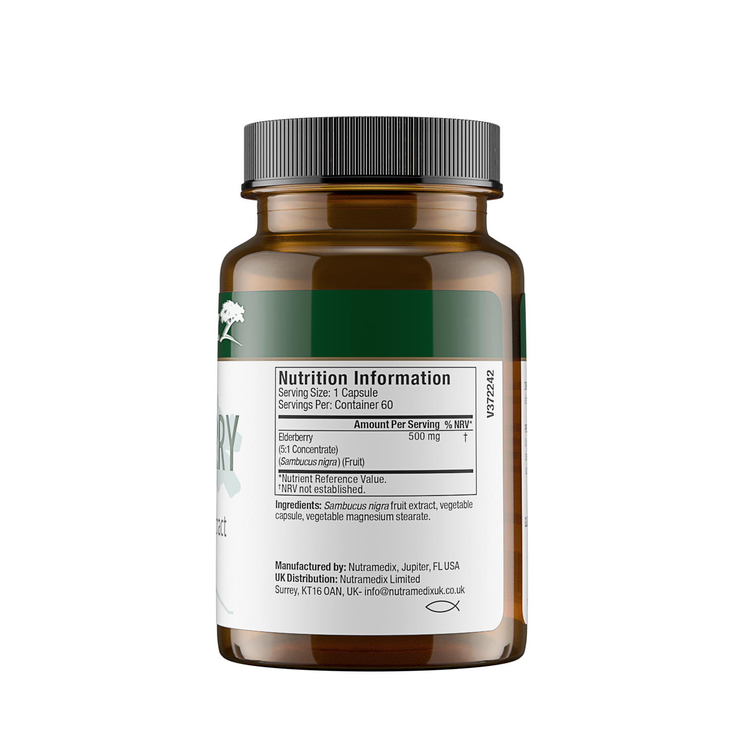 Elderberry Nutramedix capsules 60 pieces 