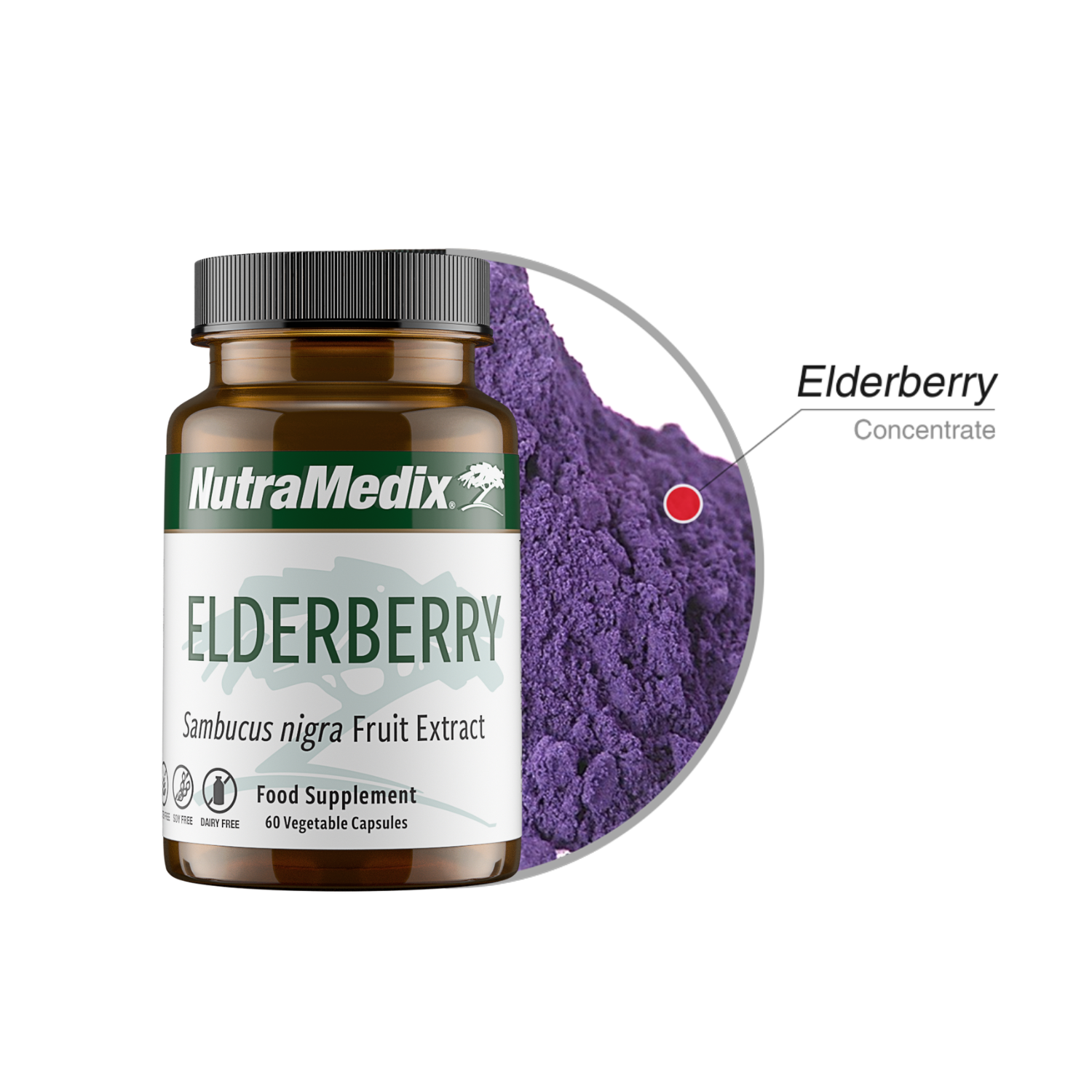 Elderberry Nutramedix capsules 60 pieces 