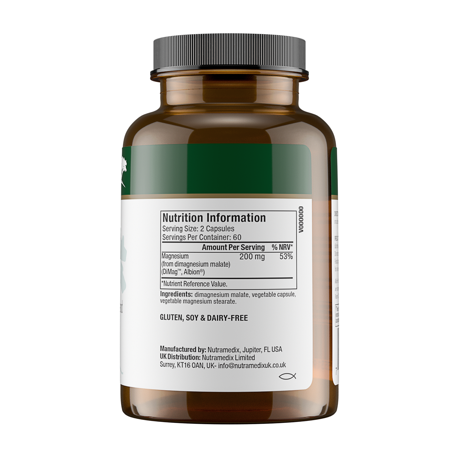 Magnesium Malate Nutramedix capsules 120 pieces 