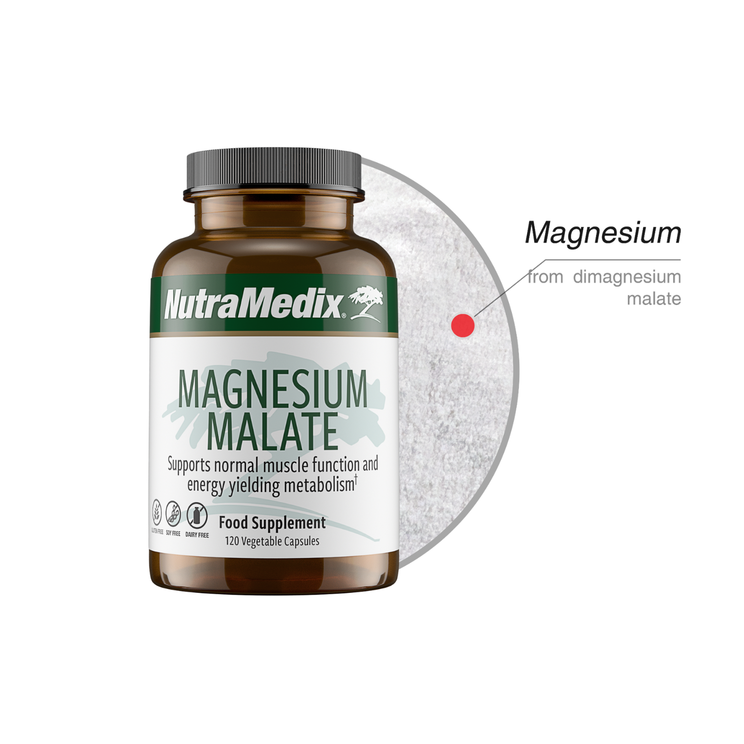 Magnesium Malate Nutramedix capsules 120 pieces 