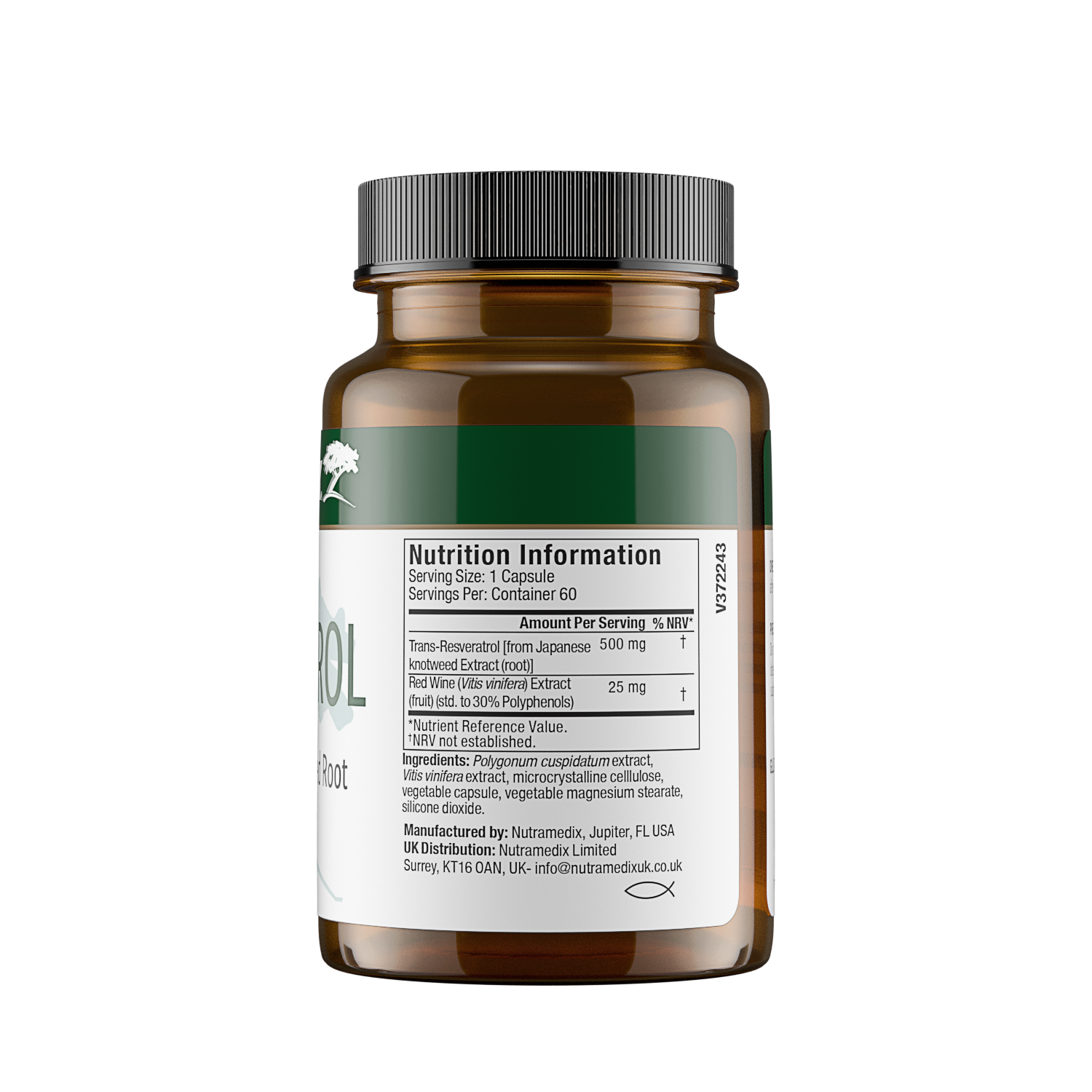 Resveratrol Nutramedix capsules 60 pieces 