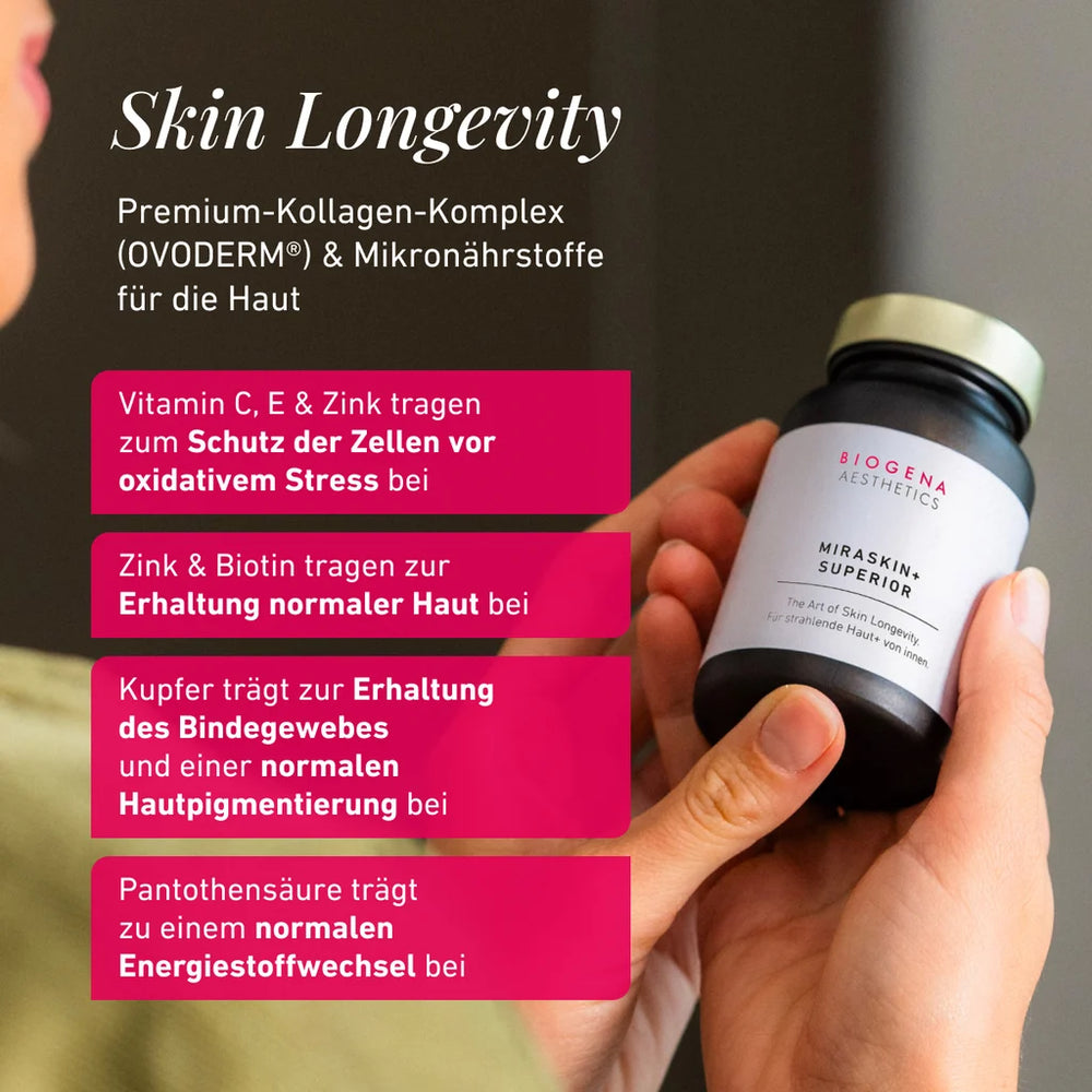 MiraSkin+ Superior Biogena 60 Kapseln