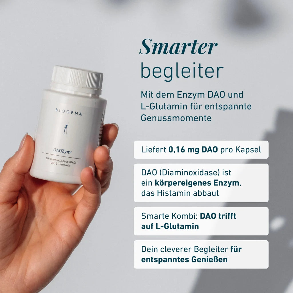 DAOZym® (Diaminoxidase) Biogena 60 Kapseln