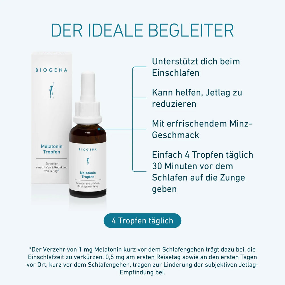 Melatonin Biogena Tropfen 30 ml