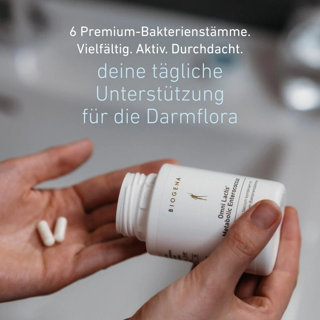 Omni Lactis® Metabolic Enterococcus Biogena 90 Kapseln