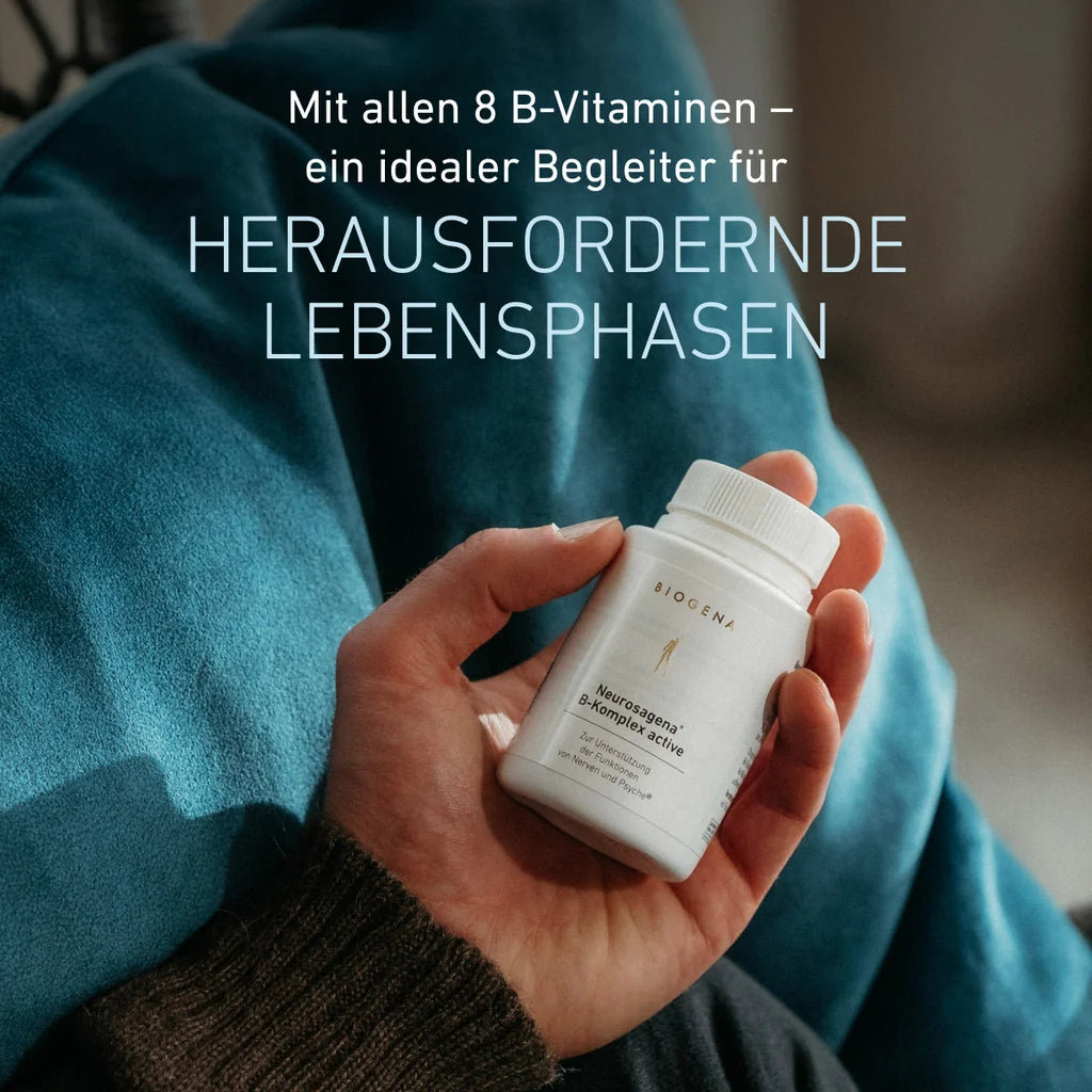 Neurosagena® Vitamin-B-Komplex active Gold Biogena 60 Kapseln