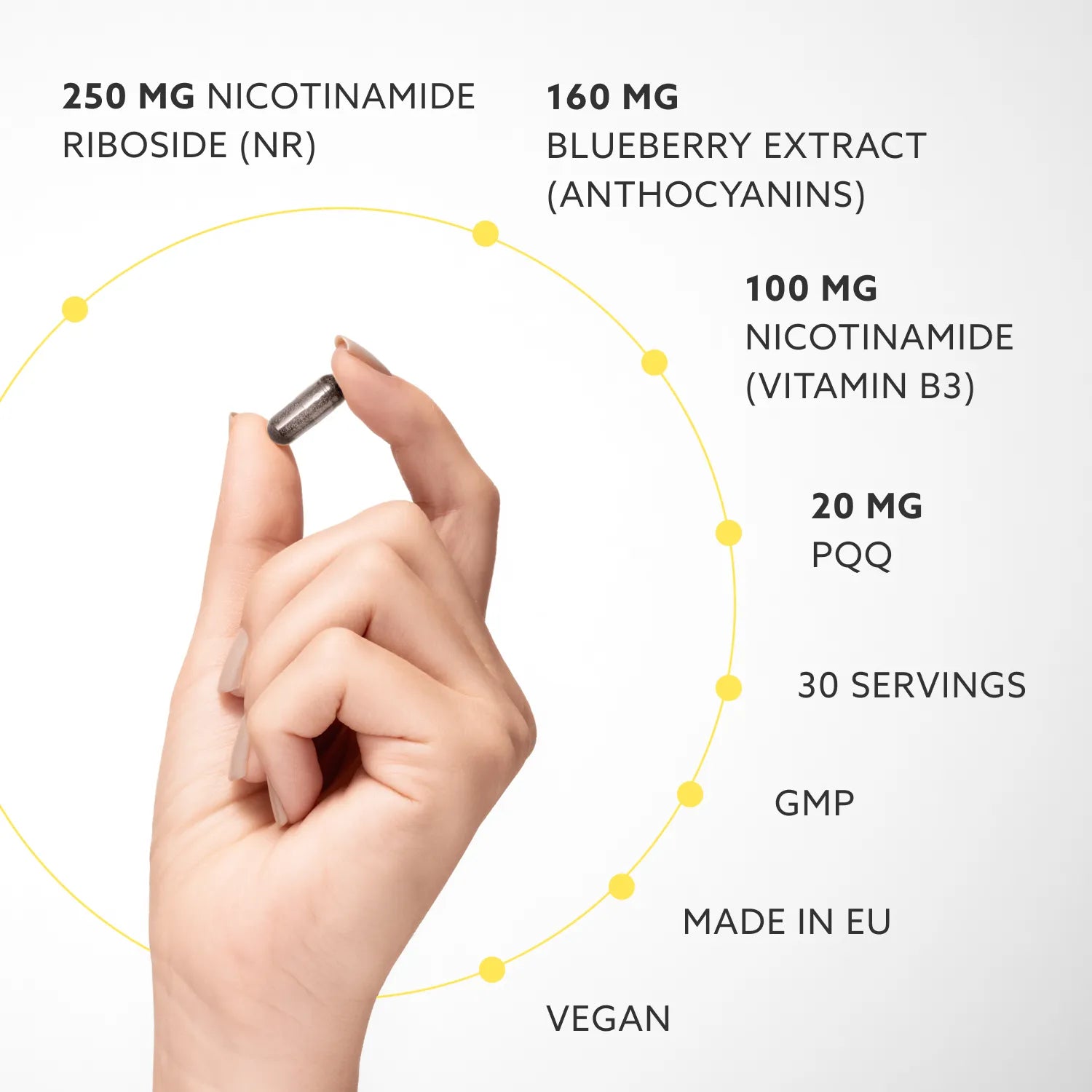 NAD+ Booster - PuroVitalis Kapseln 30 Stück