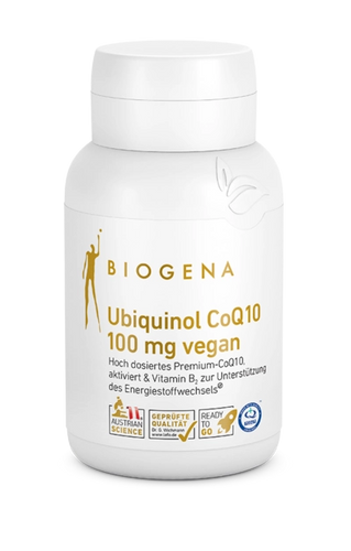 Ubiquinol CoQ10 100 mg vegan Biogena Kapseln 60 Stück