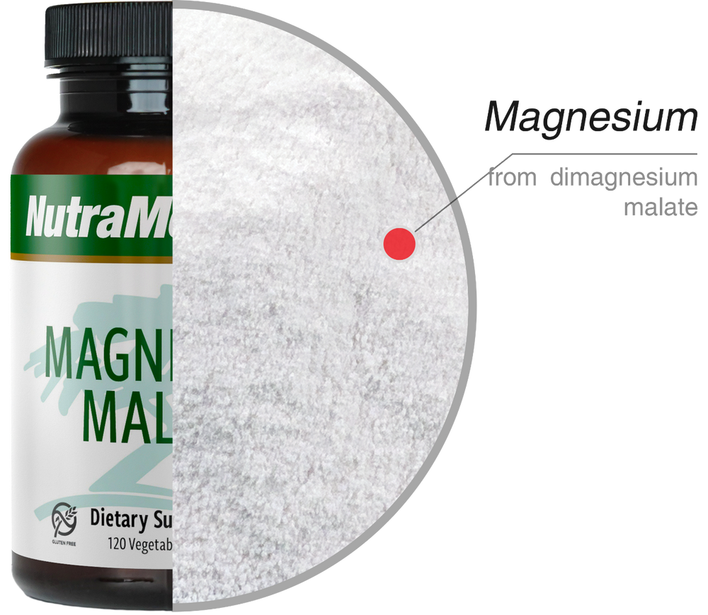 Malato de Magnesio Nutramedix cápsulas 120 piezas 