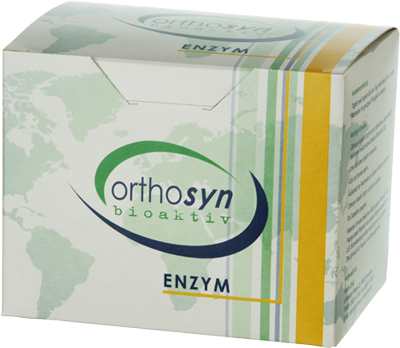 Orthosyn cápsulas de enzimas 120 piezas